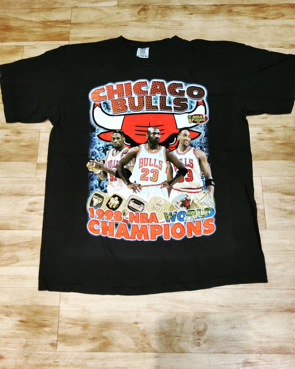 chicago bulls 1997 championship t-shirt