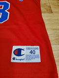 Authentic Grant Hill Detroit Pistons Champion Jersey