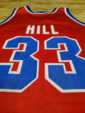 Authentic Grant Hill Detroit Pistons Champion Jersey