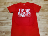 RED FLY BY NATURE TEE