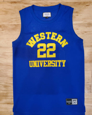 Blue Chips Butch McCrae Western University Basketball Jersey