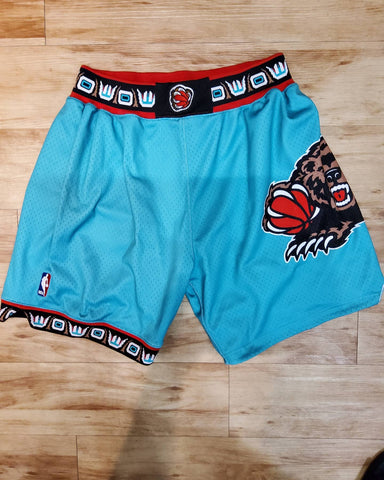 Mitchell and Ness Authentic 1995-96 Vancouver Grizzlies NBA shorts